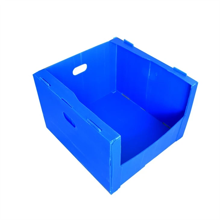 Contenedor de recolección de plástico corrugado