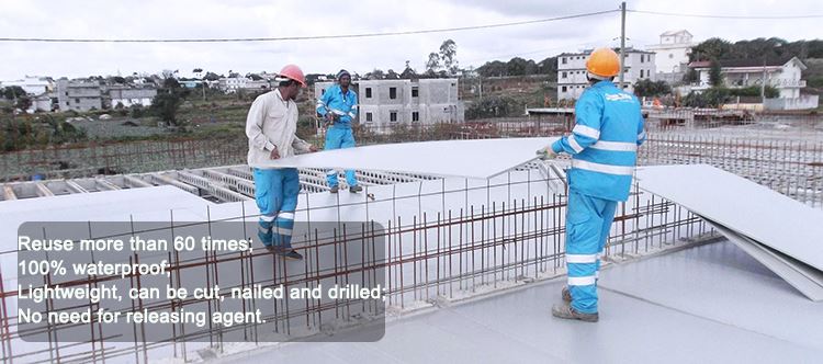 encofrado de ingeniería de plástico de construcción